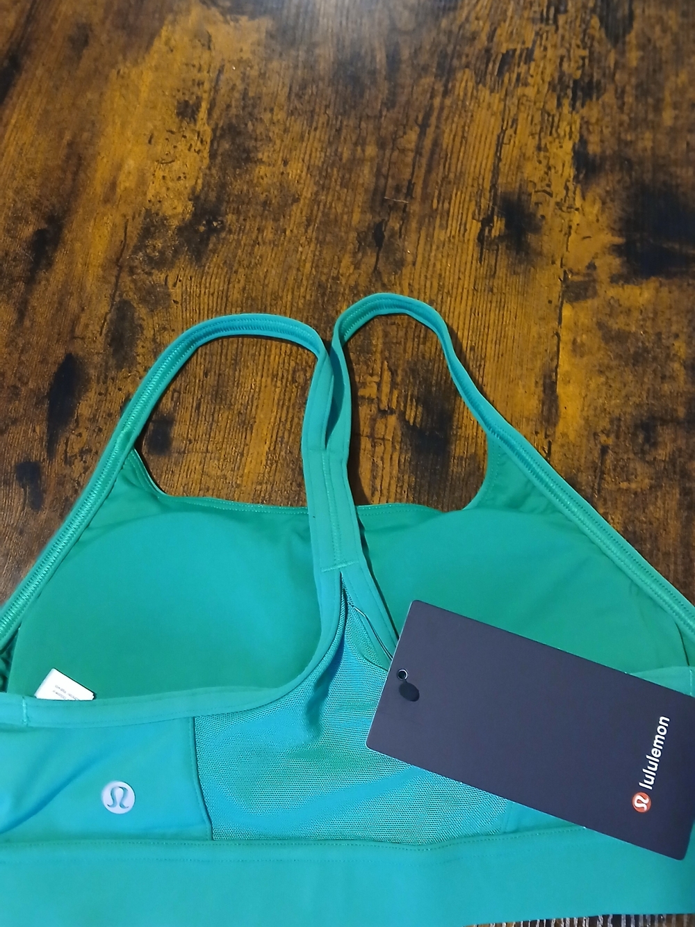 lululemon athletica Teal Racerback Sports Bra
